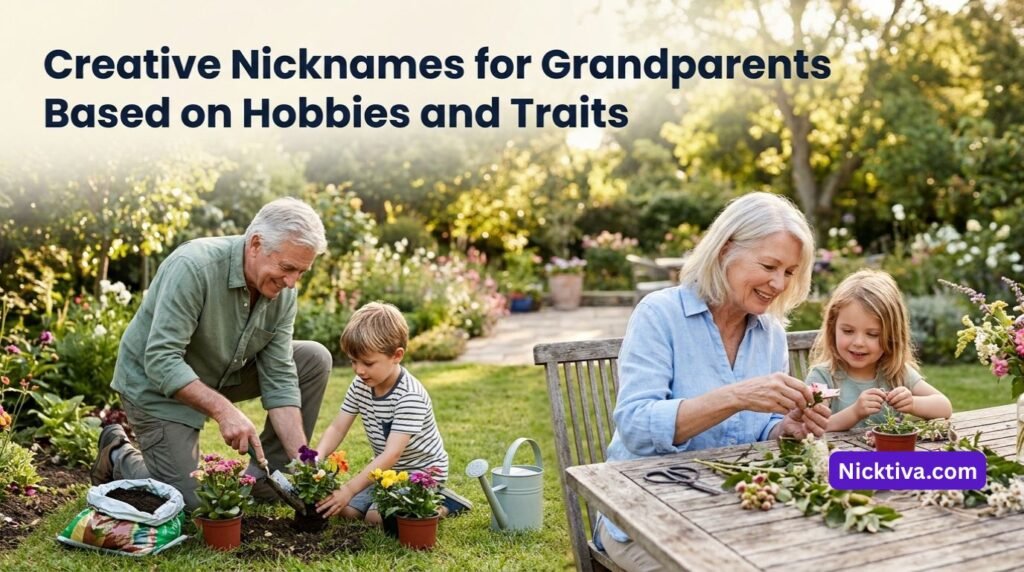 Nicknames for Grandparents