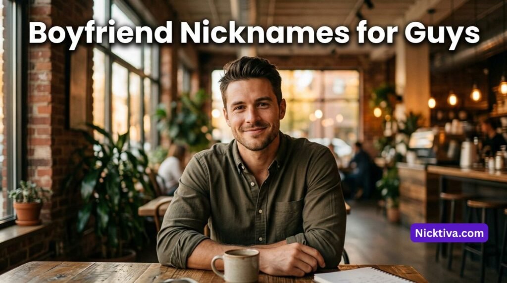 Nicknames for Guys