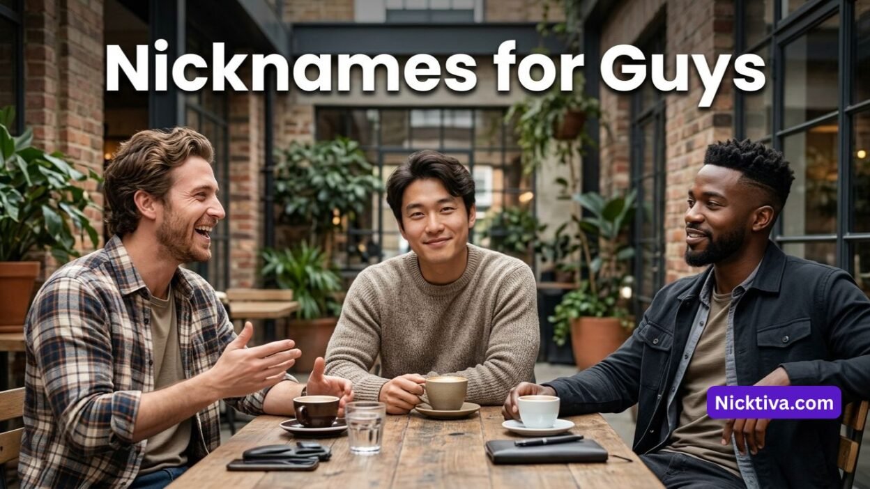 Nicknames for Guys