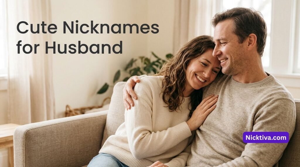 Nicknames for Husband