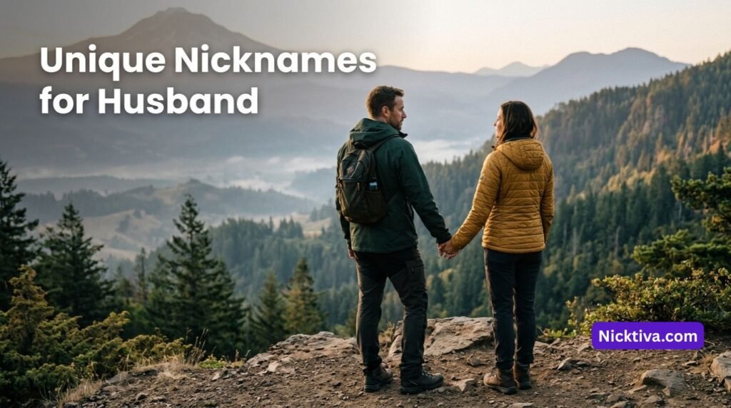 Nicknames for Husband