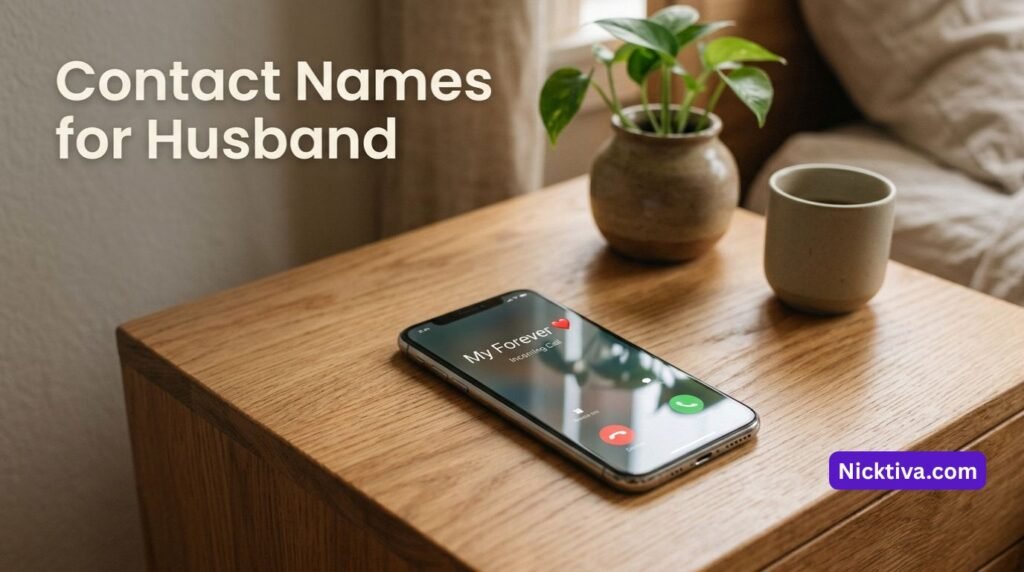 Nicknames for Husband